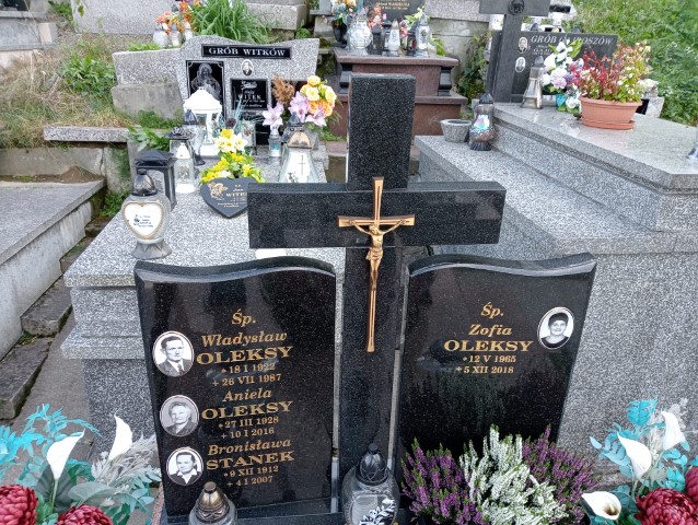 Bronisława Stanek 1912 Chełmiec - Grobonet - Wyszukiwarka osób pochowanych