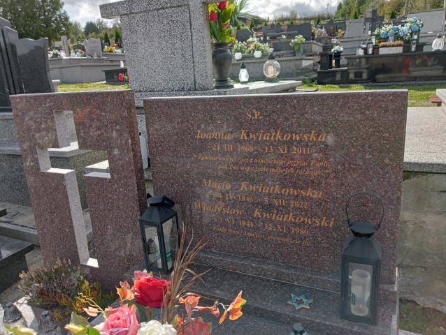 Maria Kwiatkowska 1943 Chełmiec - Grobonet - Wyszukiwarka osób pochowanych