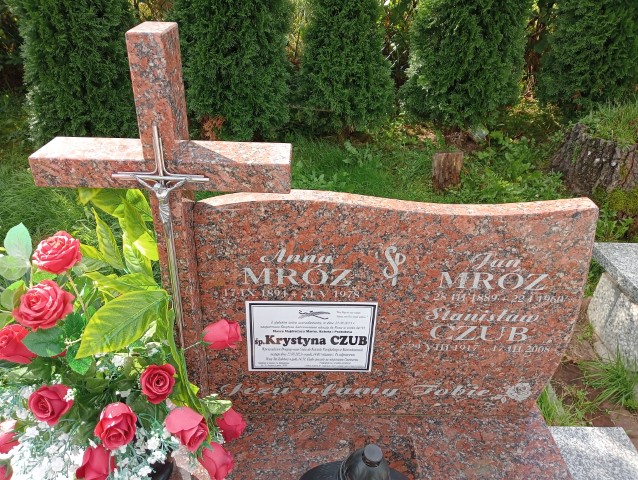 Krystyna Czub 1930 Chełmiec - Grobonet - Wyszukiwarka osób pochowanych